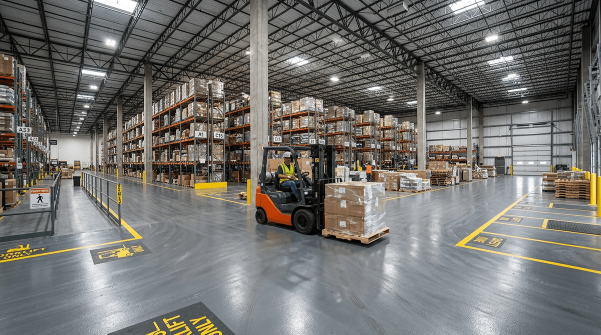 Epoxy flooring project