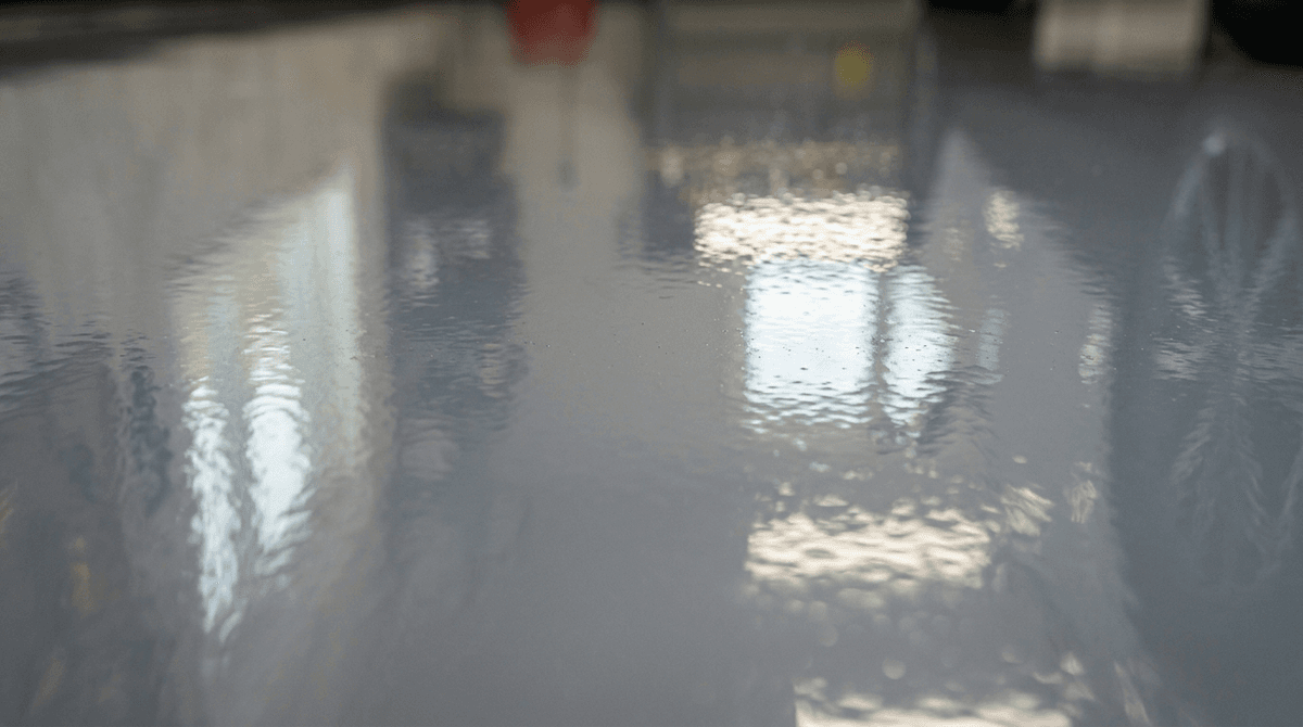 Epoxy flooring project