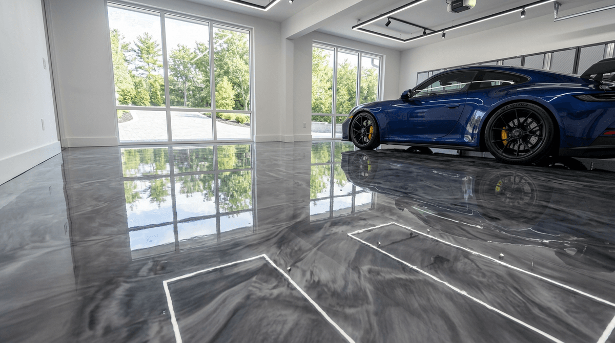 Epoxy flooring project